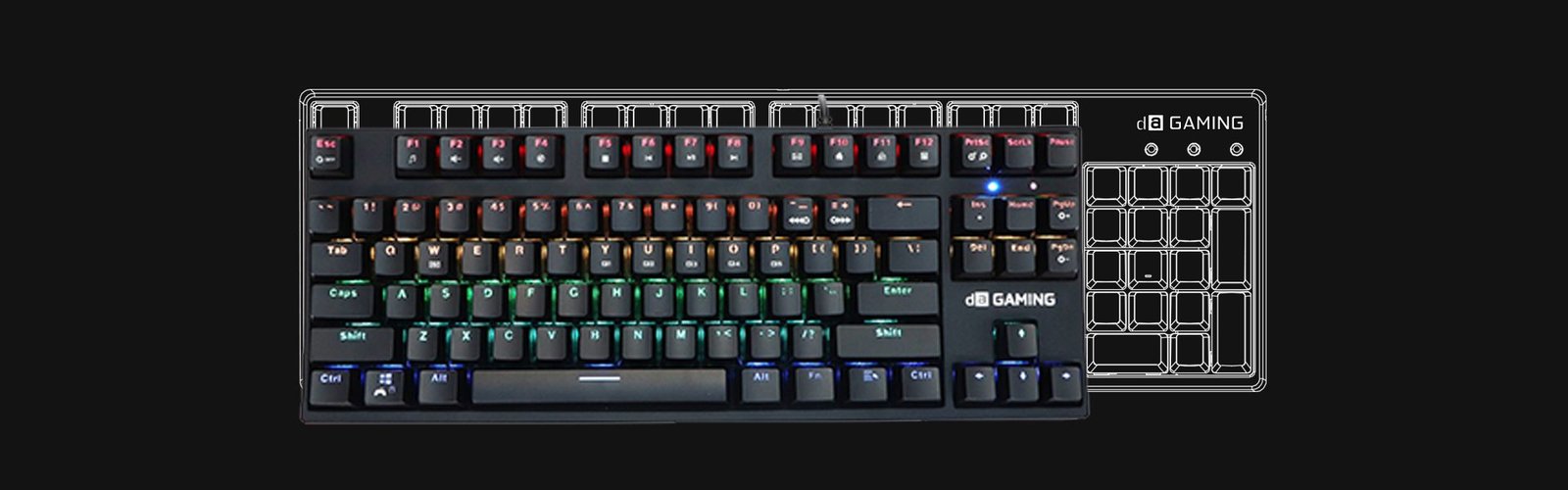 Meca Warrior X RGB Form Factor Layout